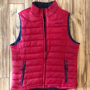 Men's red vest
